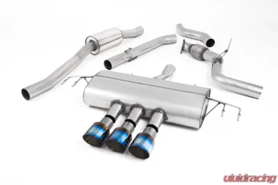 Milltek Resonated Catback Exhaust System Honda Civic Type R FK8 2.0 i-VTEC 2016-2020 - SSXHO246