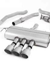 Milltek Non-Resonated Catback Exhaust System Honda Civic Type R FK8 2.0 i-VTEC 2016-2020                                     - SSXHO254 - Image 2