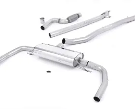 Milltek Catback Exhaust System Mercedes CLA45 AMG 2.0 Turbo 2013-2018