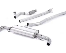 Milltek Non-Resonated Catback Exhaust System Mercedes A45 AMG 2.0 Turbo 2012-2018