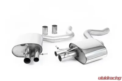 Milltek Non-Valved Rear Silencers Mercedes C-Class C63 & C63 S (W205) Saloon 4.0 Bi-Turbo V8 2015-2022 - SSXMZ123