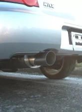 Milltek 2.75 inch Catback Exhaust System Non Resonated w/100mm Special Tips Subaru Impreza 2.0 Turbo STI 2002-2005                                     - SSXSB012 - Image 3