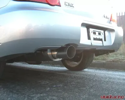Milltek 2.75 inch Catback Exhaust System Non Resonated w/100mm Special Tips Subaru Impreza 2.0 Turbo STI 2002-2005 - SSXSB012