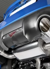 Milltek 2.50 inch Secondary Catback Exhaust System Resonated w/Brushed Titanium Dual GT115 Style Tips Subaru BRZ 2.0L 2013-2015                                     - SSXSB037 - Image 3