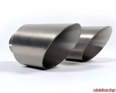 Milltek 2.50 inch Primary Catback Exhaust System Non Resonated w/Brushed Titanium Dual GT115 Style Tips Toyota GT-86 2013-2015 - SSXSB038