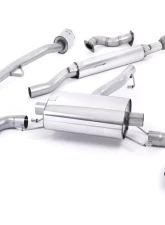 Milltek 2.50 inch Primary Catback Exhaust System Resonated w/Burnt Titanium Dual GT115 Style Tips Toyota GT-86 2013-2015                                     - SSXSB040 - Image 5