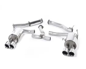 Milltek 3.00 inch Catback Exhaust System w/Polished Quad 100mm GT100 Style Tips Subaru Impreza STI 2015-2021