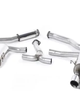 Milltek 3.00 inch Catback Exhaust System w/Polished Quad 100mm GT100 Style Tips Subaru Impreza STI 2015-2021                                     - SSXSB044 - Image 2