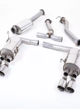 Milltek 3.00 inch Catback Exhaust System EC-Approved w/Quad Titanium GT100 Tips Subaru Impreza STI 2015-2021                                     - SSXSB047 - Image 2