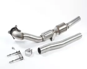 Milltek 3.00 inch Large Bore Race Downpipe and Hi-Flow Sports Cat Volkswagen Golf MK6 GTI 2.0 TSI 210PS 2010-2014