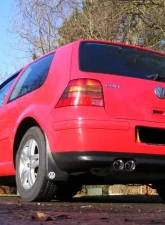 Milltek 2.50 inch Catback Exhaust System Resonated w/Twin 50.8mm Discrete Tips Volkswagen Golf MK4 GTI 1.8T 1998-2004                                     - SSXVW056 - Image 2