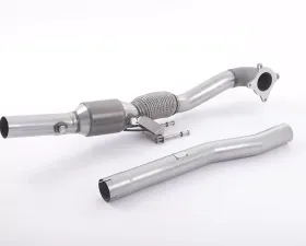 Milltek Stainless Steel Cast Large Bore Downpipe w/ Hi-Flow Sports Catalyst (For Milltek Race Cat-Back) Audi TT Mk2 TTS quattro 2008-2014