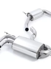 Milltek 2.75 inch Catback Exhaust System Non Resonated w/Twin 80mm Jet Style Tips Volkswagen Golf MK5 GTI 2.0T FSI 2005-2009                                     - SSXVW265 - Image 2