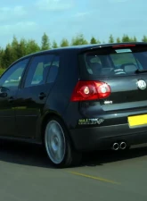 Milltek 3.00 inch Race Turbo Back Including Hi-Flow Sports Cat Resonated Cerakote Black Twin 80mm GT80 Style Tips Volkswagen Golf MK5 GTI 2.0T FSI 2005-2009                                     - SSXVW276 - Image 3