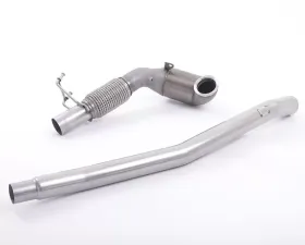 Milltek Large Bore Downpipe w/ Hi-Flow Sports Catalyst (For OE Cat-Back) Audi A3 2.0 TFSI quattro Sedan 8V (US-only) 2014-2021
