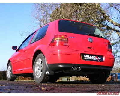 Milltek Full System Catback Resonated Volkswagen Golf MK4 GTI 1.8T 1998-2004 - SSXVW053
