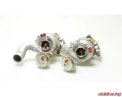 TTE Turbo New TTE600 RS4 Upgrade Turbocharger w/ Exhaust Porting Audi A6 C5 | A6 Allroad | RS4 B5 | S4 B5 2.7 V6 1998-2005 - SW10035