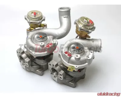 TTE Turbo New TTE600 RS4 Upgrade Turbocharger w/ Exhaust Porting Audi A6 C5 | A6 Allroad | RS4 B5 | S4 B5 2.7 V6 1998-2005 - SW10035