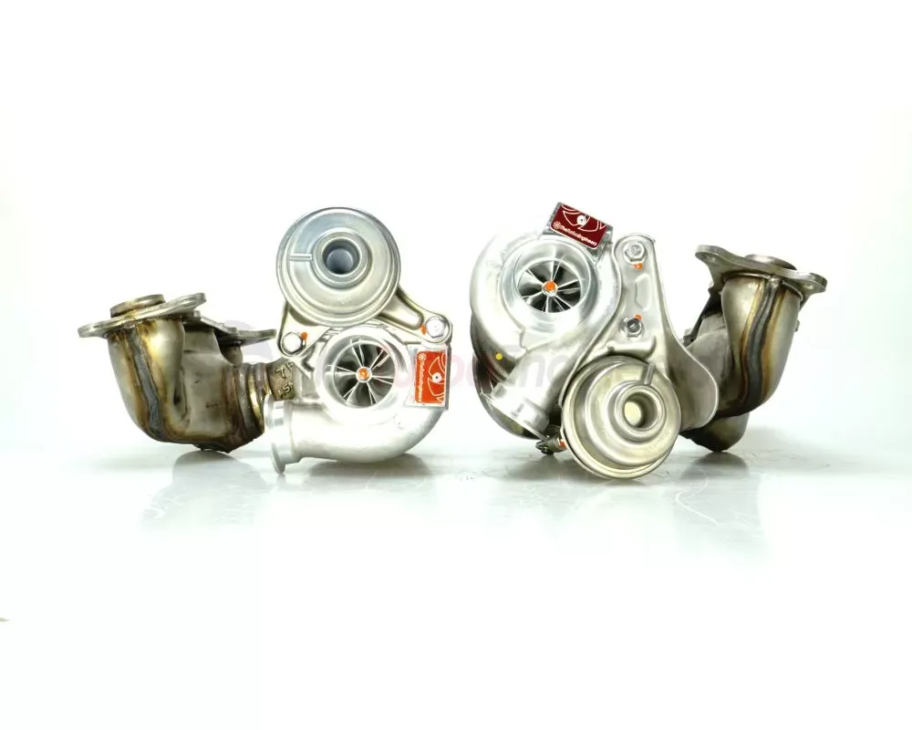 TTE Turbo New TTE500 N54 Upgrade Turbocharger w/ Upgraded Wastegates BMW 335i LHD 2006-2009 - SW10070.4