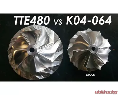 TTE Turbo Remanufactured TTE480+ TFSI Upgrade Turbocharger Audi | KTM | Seat | Skoda | Volkswagen 2.0 TFSI 2004+ - SW10016.1