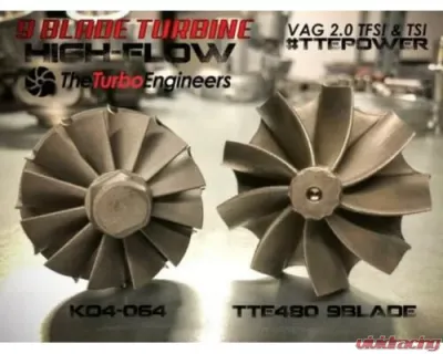 TTE Turbo Remanufactured TTE480+ TFSI Upgrade Turbocharger Audi | KTM | Seat | Skoda | Volkswagen 2.0 TFSI 2004+ - SW10016.1