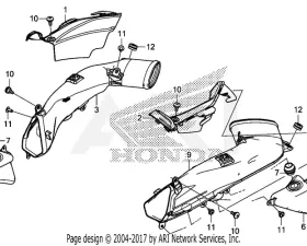 Honda CBR1000RA 2016 OEM Duct Left Air CLEARANCE