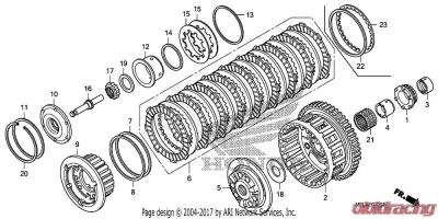 Honda OEM CBR1000RR Seat Judder Spring CLEARANCE - 22326-MFL-880