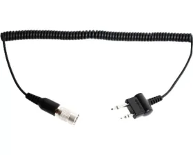 Sena SR10 2-Way Radio Cable Straight Twin Pin Connector