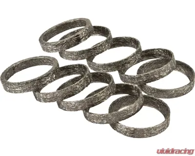 HardDrive Tapered Graphite Exhaust Port Gasket 10 Pieces Evolution | Twin Cam | M8 1984-2017 - 01-0127