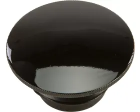 HardDrive Gas Cap Screw-In Smooth Non-Vented Gloss Black Harley Davidson Fat Bob Tank 1996-2019
