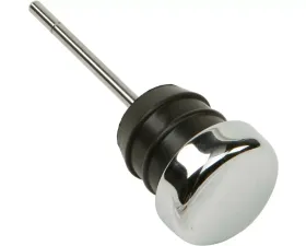 HardDrive Oil Tank Rubber Filler Plug Chrome Harley Davidson FXST 1984-1999 | XL 1982-2003