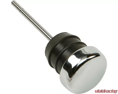 HardDrive Oil Tank Rubber Filler Plug Chrome Harley Davidson FXST 1984-1999 | XL 1982-2003 - 02-006