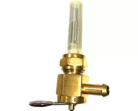 HardDrive Brass Petcock Round 22mm Left Side Position