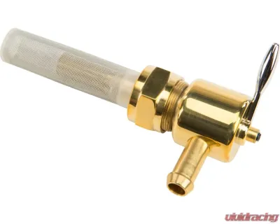 HardDrive Brass Petcock Round 22mm Right Side Position - 22681