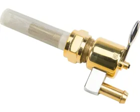 HardDrive Brass Petcock Round 22mm Downward Position