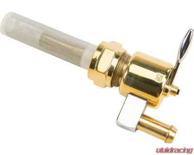 HardDrive Brass Petcock Round 22mm Downward Position - 22682
