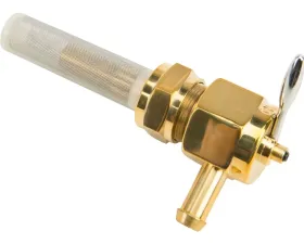 HardDrive Brass Petcock Round 22mm Hex Right Side Position