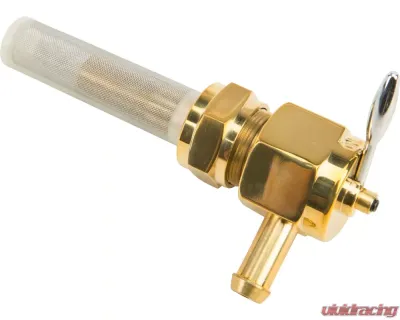HardDrive Brass Petcock Round 22mm Hex Right Side Position - 22687