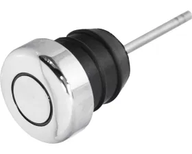 HardDrive Oil Tank Rubber Filler Plug Chrome Short Dipstick 2.5