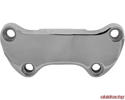HardDrive Handlebar Clamp Plain With Skirt Chrome Harley Davidson 1973-Up - 03-0106A-NU