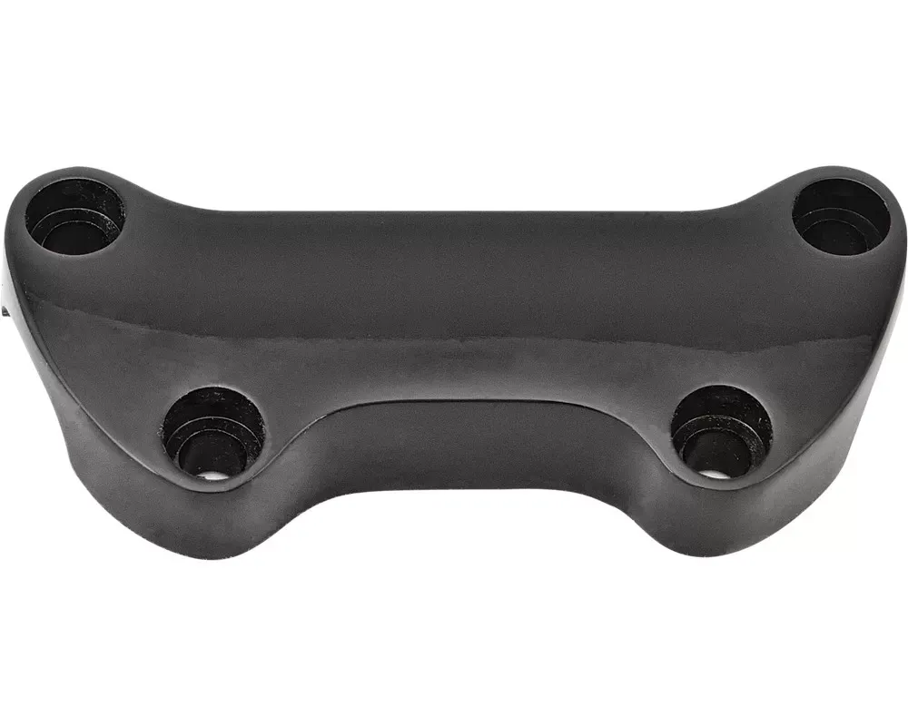 Harley Davidson 1973-up Handlebar Clamp Plain Black 03-0107