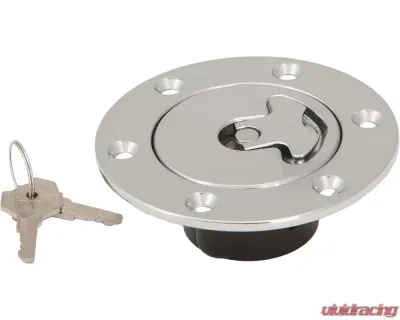 HardDrive Flush Mount Gas Cap Vented Harley Davidson Fat Bob Tank 1996-2019 - 03-0314-A