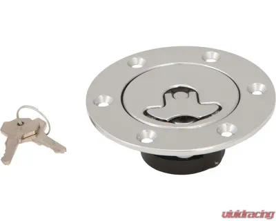 HardDrive Flush Mount Gas Cap Non-Vented Harley Davidson Fat Bob Tank 1996-2019 - 03-0314-B