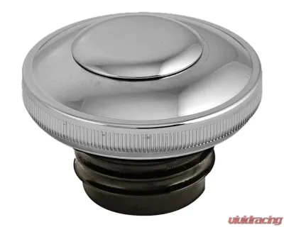 HardDrive Gas Cap Screw-In With Lock And Cover Vented Chrome Harley Davidson 1982-1995 - 03-0318A-A