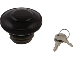 HardDrive Gas Cap Screw-In With Lock And Cover Vented Black Harley Davidson Fat Bob Tank 1996-2019