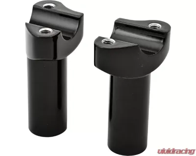 HardDrive 3.5" Forged Handlebar Riser Straight Black - 04-572