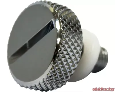HardDrive Quarter Turn Thumb Screw 1/4"-28 Chrome - 05-096