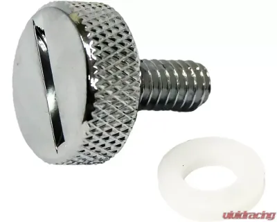 HardDrive Quarter Turn Thumb Screw 1/4"-20 Chrome - 05-097