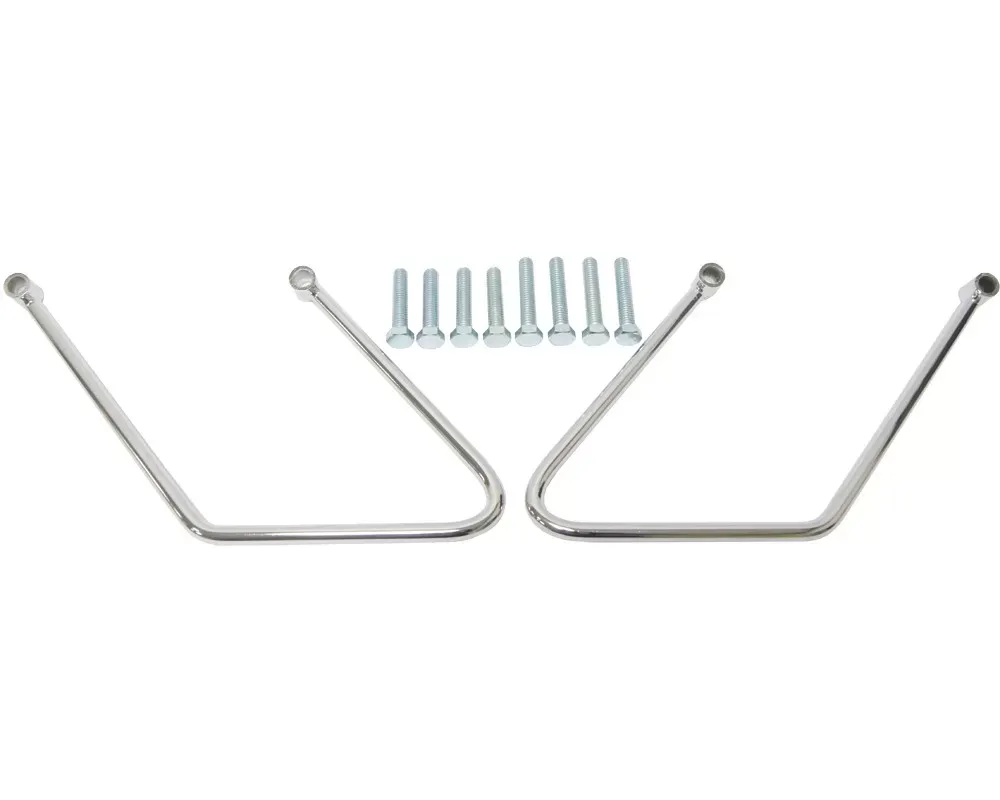 HardDrive Saddlebag Supports Chrome Harley Davidson FXST Two Bolt 1984-1999 - 05-202