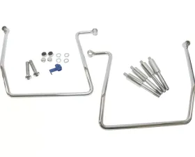 HardDrive Saddlebag Support Chrome Harley Davidson FXD 1991-Up | FXDWG 1993-2008
